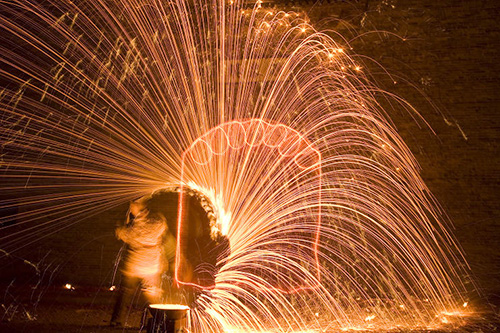 民間焰火之最——“確山鐵花”