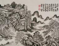  他的作品來自天籟，是情感的寄寓、情操的物化，沉淀了中華民族的歷史淵源。其筆墨灑脫、狂放，已非前所有，寫意大膽、毫不猶豫，氣勢恢宏，給人以強烈的視覺沖擊力和藝術美感，以成為他的真實風格，自成一派。充滿了蓬勃生機。曾多次出席省內外書畫展，并被國家特邀在釣魚臺國賓館、人民大會堂、國家會議中心揮筆巨獻，收到黨和國家領導人的親切接見，并榮認為中國當代十大杰出藝術家。在2012年北京“全國社會各界模范人物事跡報告會”上被國家授予為全國文化英模代表和中國事跡模范人物。