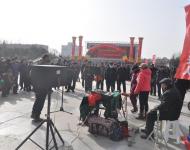 正陽縣表演隊現場表演