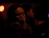 2017年1月3日，上海市區(qū)，一名戴著厚重口罩的女子。攝影：Aly Song