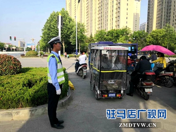 市公安局交通管理支隊：以“城市道路交通文明暢通提升行動”為抓手 助推“十城聯創”工作邁上新臺階