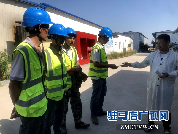 中建三局駐馬店棚戶區改造項目安裝部舉行夏季施工安全教育活動