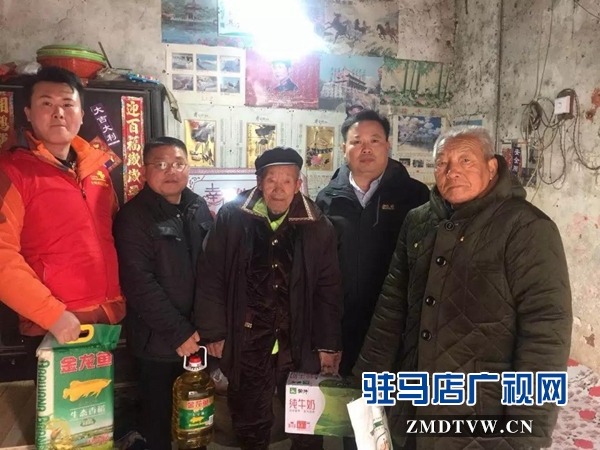 駐馬店聯通分公司到上蔡縣為困難群眾送溫暖 