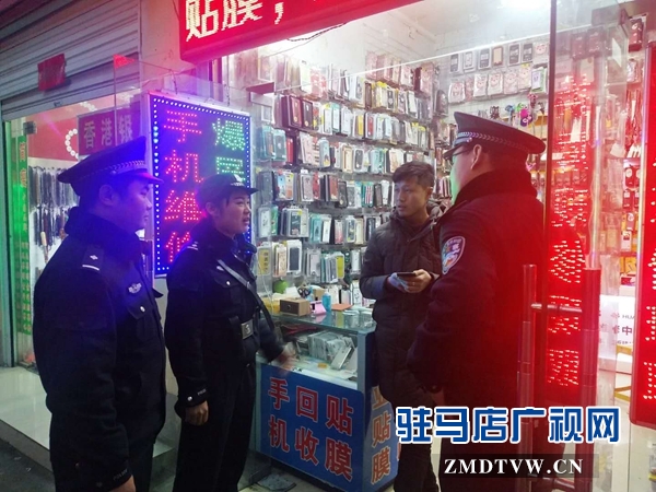  雪松派出所嚴查元宵節期間燃放煙花爆竹