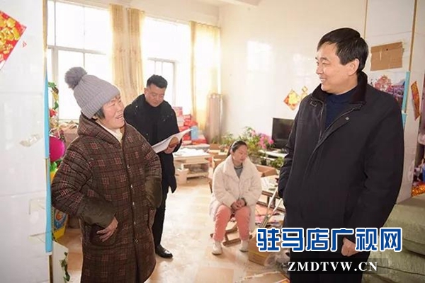 上蔡縣主要領導深入崇禮鄉西黨村調研脫貧攻堅工作