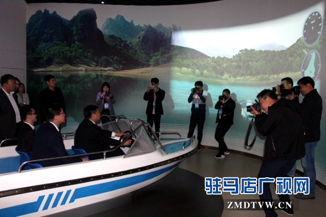 中央、省市媒體記者到遂平縣規劃綜合展示中心感受遂平發展