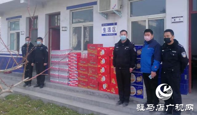 遂平:愛心溫暖抗擊疫情一線民警