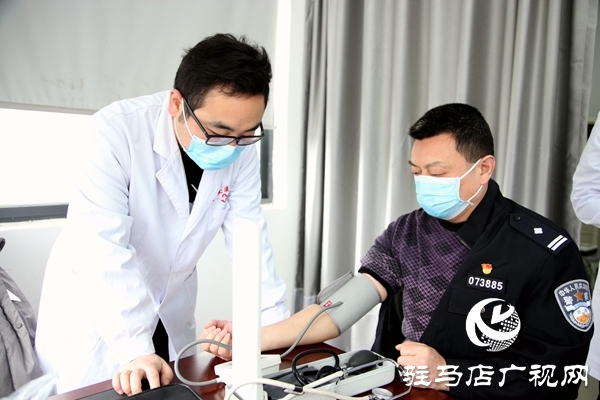 遂平縣公安局為戰“疫”民警統一體檢