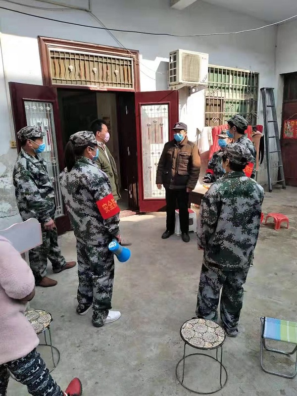 駐馬店高新區古城街道：黨旗下的志愿風采