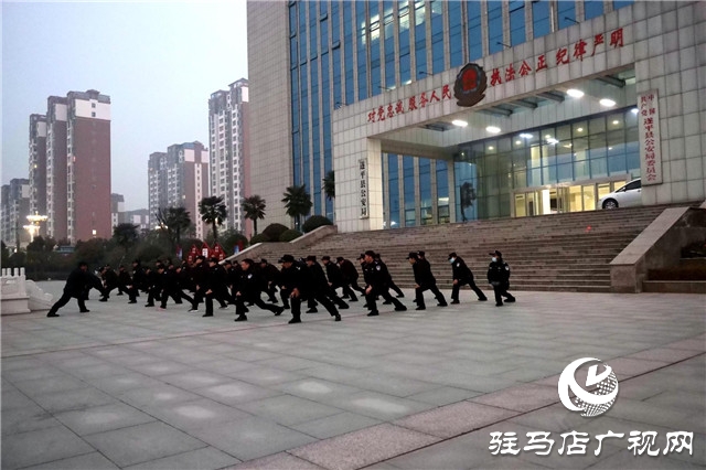 遂平縣公安局持續(xù)開展&ldquo;展練夜學&rdquo;活動