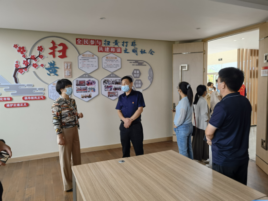 驛城區區委宣傳部副部長帶隊到泌陽交流“掃黃打非”工作