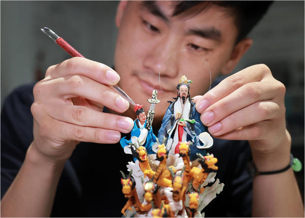 青春作答 強國有我丨劉玉偉:希望把面塑的根留住