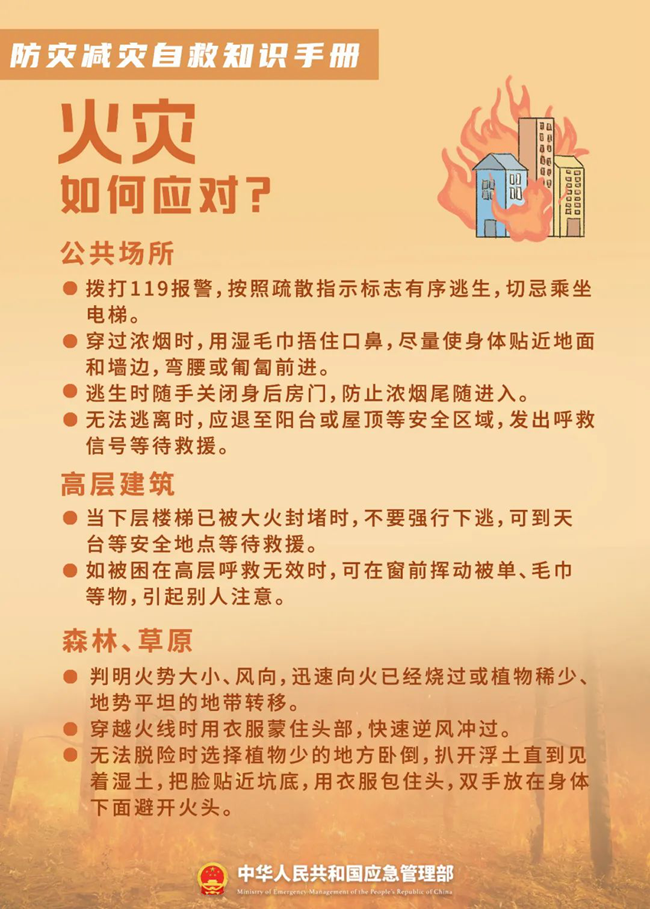 關于防災減災,這些知識您需要了解