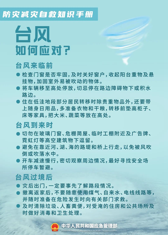 關于防災減災,這些知識您需要了解