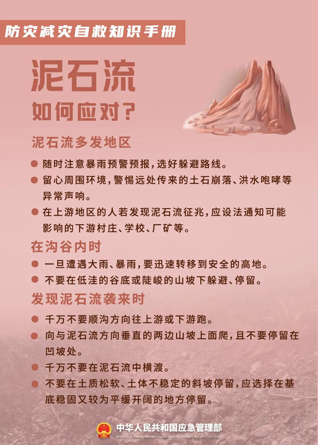 關于防災減災,這些知識您需要了解