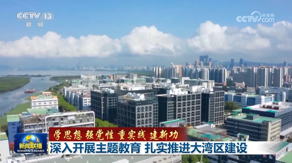 【學思想 強黨性 重實踐 建新功】深入開展主題教育 扎實推進大灣區建設