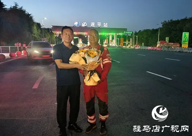 遂平縣兩支水上救援隊赴河北完成救援任務凱旋而歸