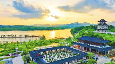 新時代 新征程 新偉業丨商城縣規劃打造灌河生態文化園吸引優質項目 灌河展新顏 “鳳凰”翩翩來