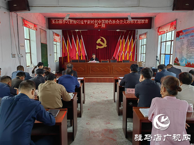 遂平縣玉山鎮開展主題黨日活動