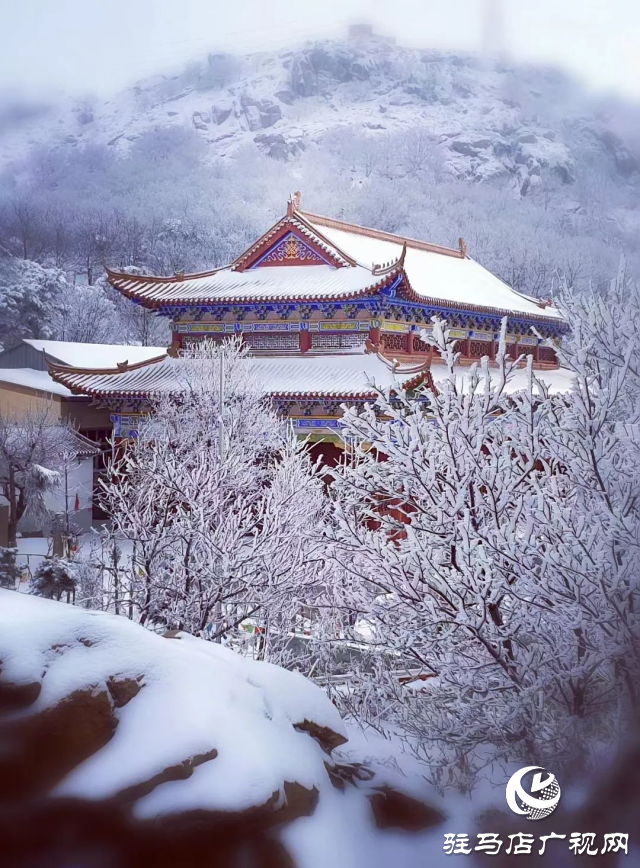 美呆了！羅漢山開啟雪凇、霧凇雙景齊現(xiàn)模式