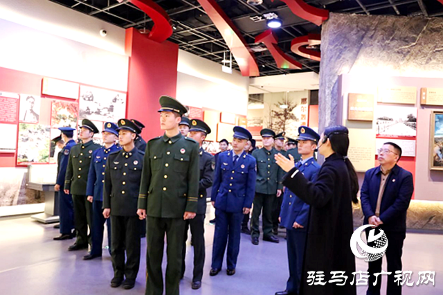 遂平縣組織返鄉退役軍人參觀楊靖宇將軍紀念館,開展“返鄉第一課”活動