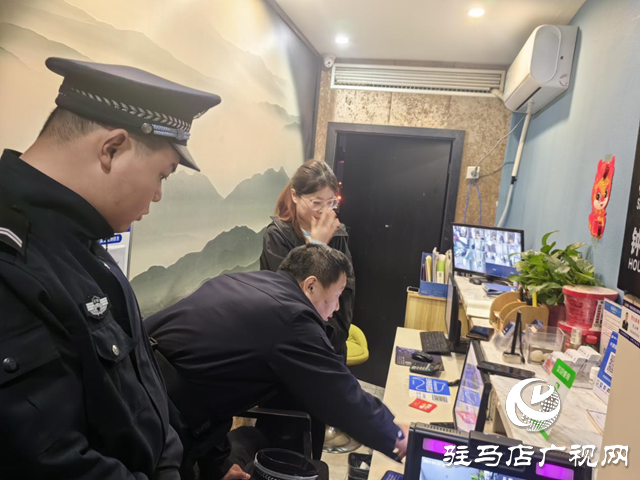 駐馬店市公安局示范區分局：清查隱患筑平安