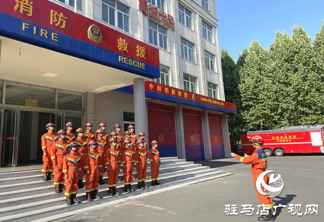 駐馬店市消防救援支隊高新區大隊：傳承“五四”精神 凝聚青春力量