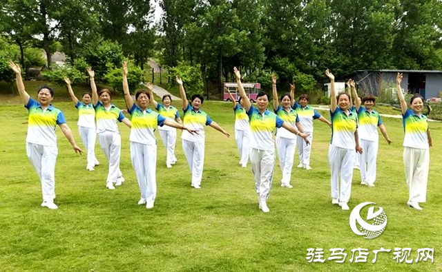 遂平縣老體協組織開展健身展示活動