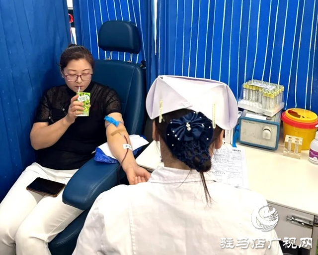 遂平縣衛健體委開展獻血日宣傳活動