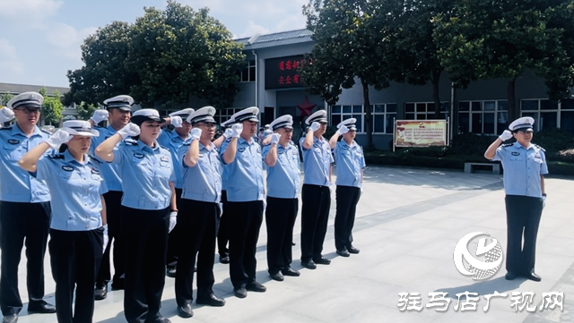 駐馬店市公安局交通管理支隊示范區(qū)大隊:傳承革命精神 做合格黨員