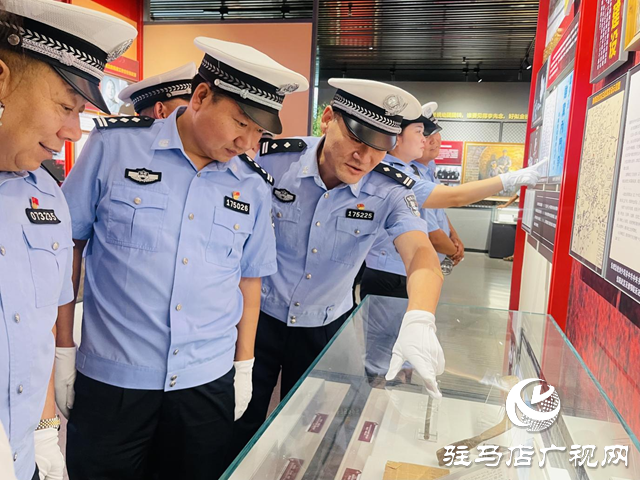 駐馬店市公安局交通管理支隊示范區(qū)大隊:傳承革命精神 做合格黨員