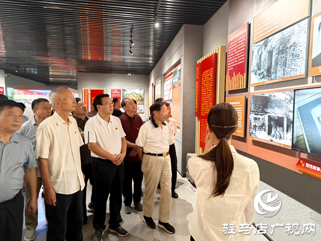鄭州市南陽商會宛商聯絡中心一行到確山縣竹溝革命紀念館開展紅色研學活動