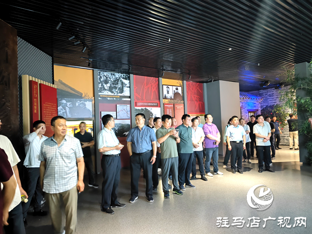 鄭州市南陽商會宛商聯絡中心一行到確山縣竹溝革命紀念館開展紅色研學活動