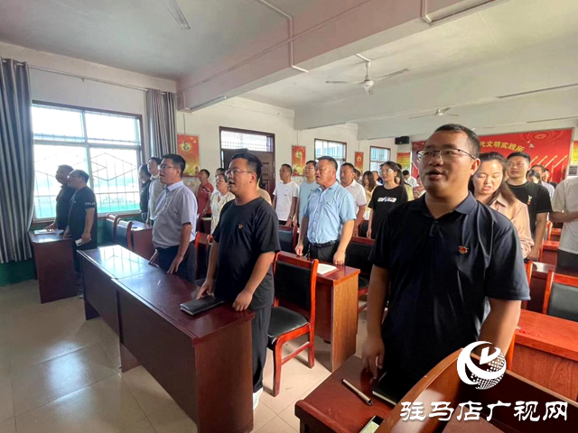 確山縣石滾河鎮開展2024年“七一”建黨節系列活動