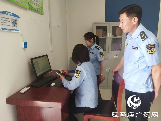 駐馬店市生態環境局遂平分局開展自動在線監測設施檢查