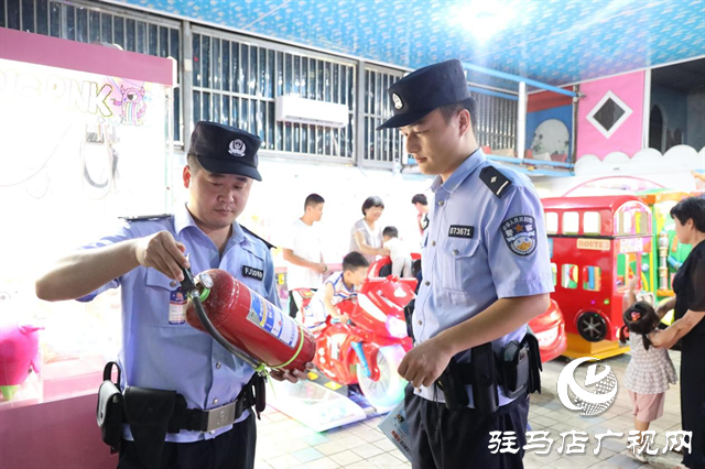 遂平縣公安局開展夏夜治安巡查宣防集中統一行動