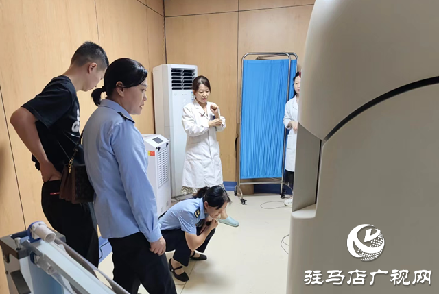 駐馬店市生態環境局遂平分局開展放射源和射線裝置申報排查