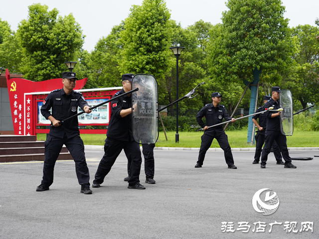 駐馬店市公安局高新區分局：開展專題培訓 提升安保應變處突能力