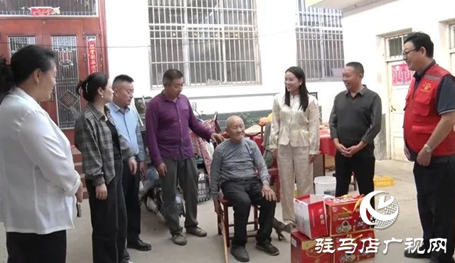 遂平縣開展重陽節走訪慰問百歲老人活動