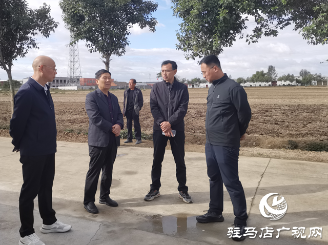 全市農業農村污染治理現場觀摩團到遂平縣檢查指導工作