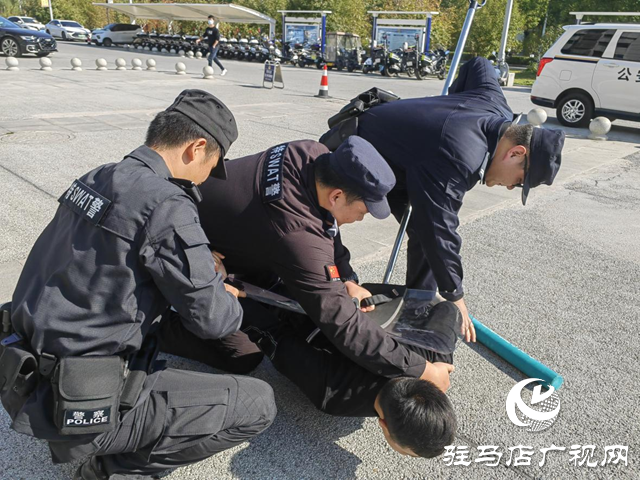 駐馬店市公安局經濟開發區分局：加強實戰演練提升應急處突能力