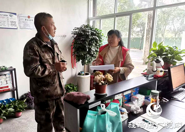 駐馬店經濟開發區賈莊居委會：惠企政策送上門 服務企業零距離