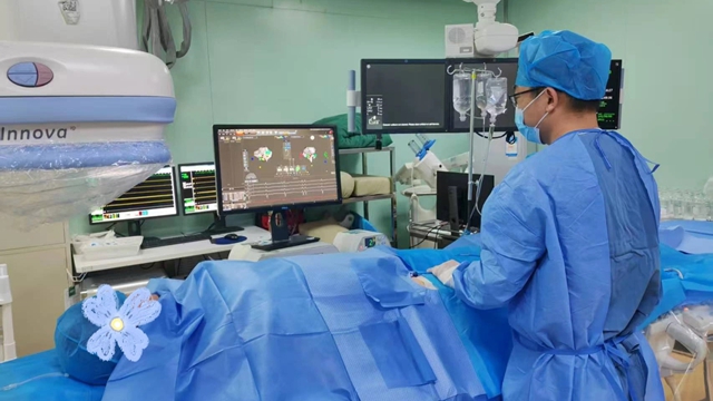 駐馬店市中醫(yī)院心病二區(qū)成功為患者實(shí)施室早射頻消融術(shù)