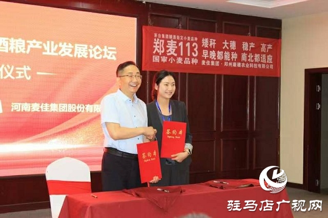  中國弱筋小麥2025'酒糧產業發展論壇在新蔡縣舉行