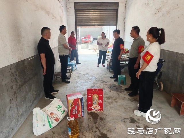  新蔡縣頓崗鄉開展人大代表三夏慰問活動