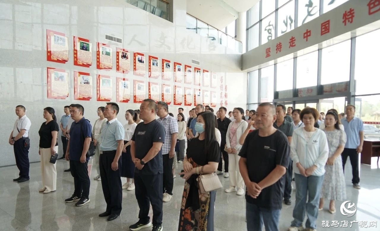 駐馬店市域工人文化宮聯盟書畫巡展(正陽站)啟動儀式舉行