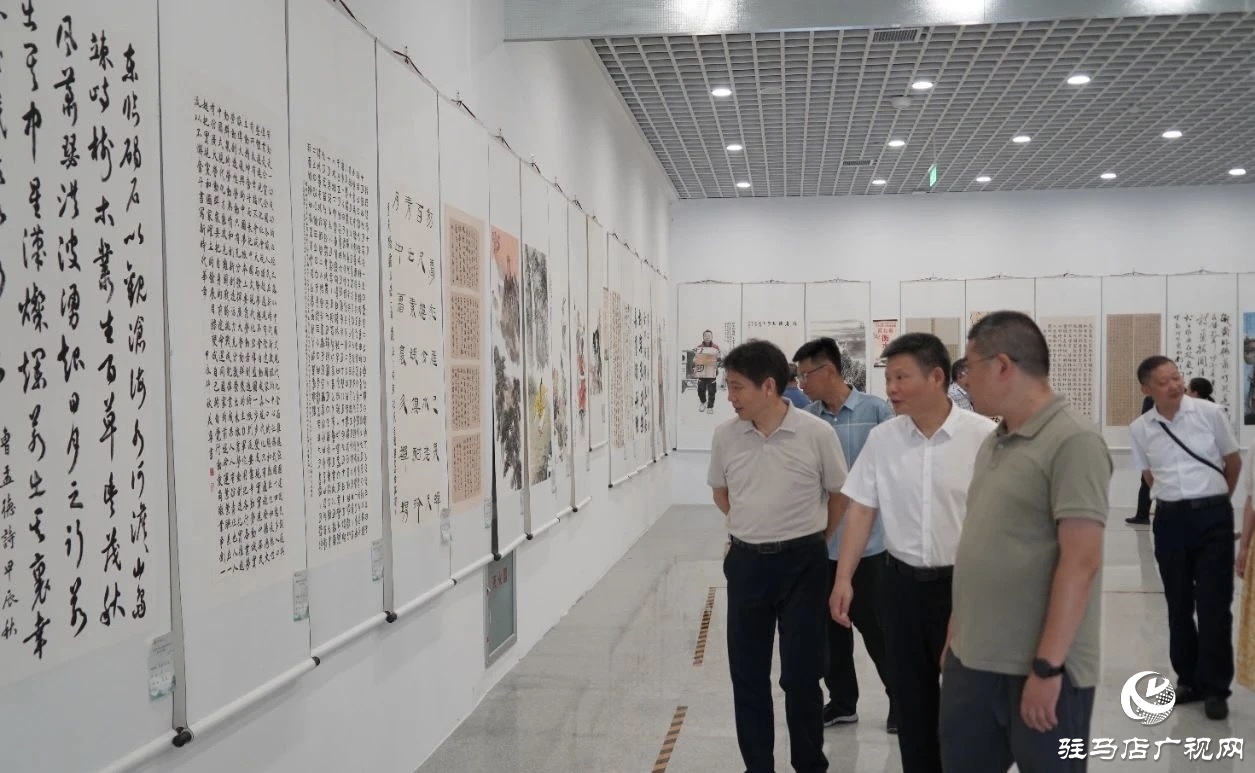 駐馬店市域工人文化宮聯盟書畫巡展(正陽站)啟動儀式舉行