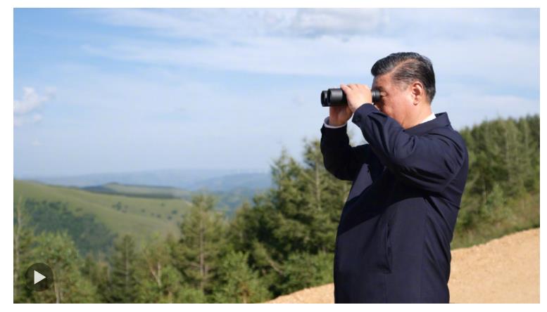 習(xí)近平牽掛防沙治沙