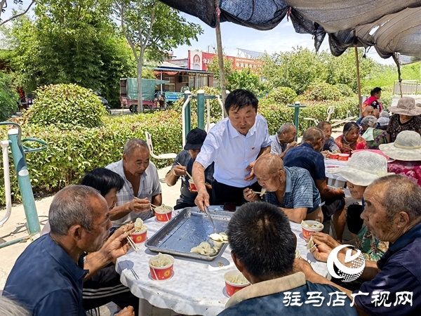 平輿縣萬金店鎮土店村：“七一”系列活動獻禮建黨節，孝善文化潤鄉土