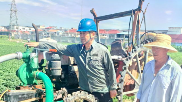 國網新蔡縣供電公司：到田間地頭開展安全用電宣傳